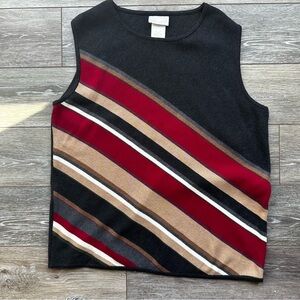 Y2K Vintage‎ 70’s 80’s Grandpa Knit Sweater Vest size 1X